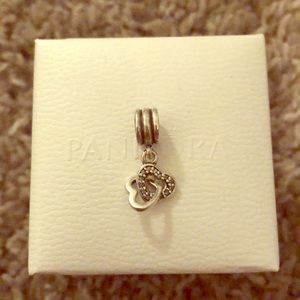 Pandora Double Heart Charm
